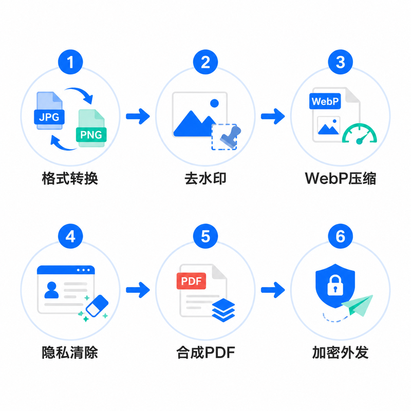 电商卖家图片处理6步工作流