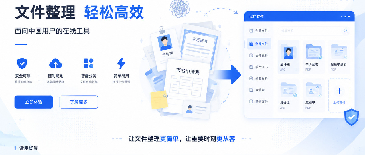 考研报名材料电子化：证件照裁剪+证明合并，6个免费工具搞定网上报名