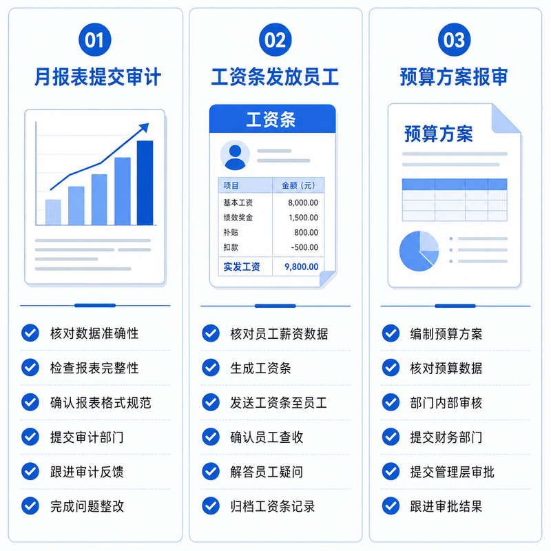 Excel转PDF三大真实场景对比：财报审计、工资条发放、预算方案报审