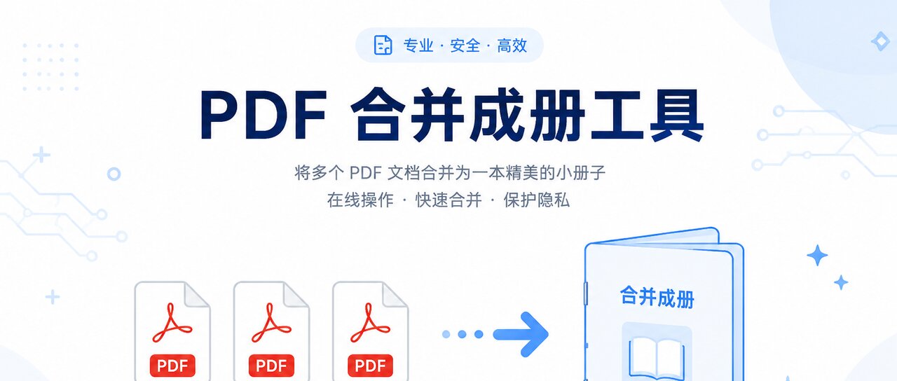 PDF小册子制作全流程：合并+拼版+骑马钉打印，3个免费工具从排版到装订