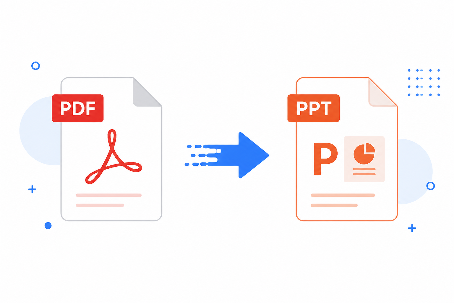 PDF转PPTX — 从PDF报告到可编辑演示文稿