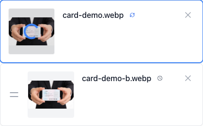 證件裁剪 - 批量匯入