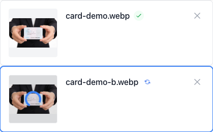 證件裁剪 - 在瀏覽器中處理