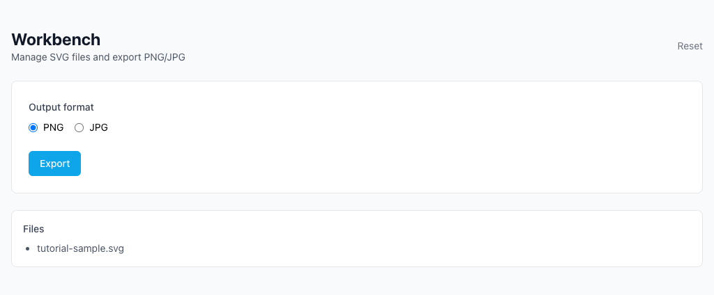 SVG 轉 PNG/JPG - 添加 SVG